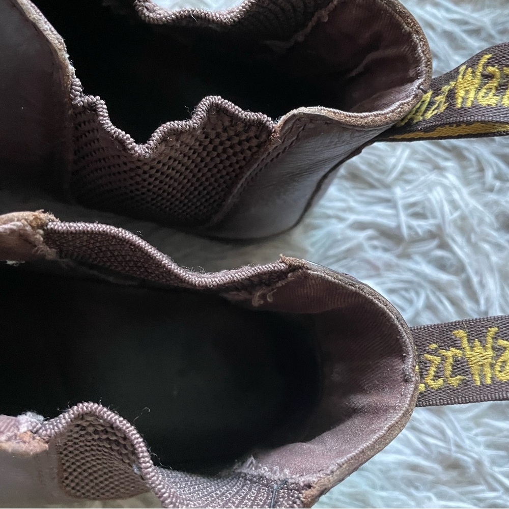 Dr. Martens Dark Brown Ankle Booties - Picture 2 of 6